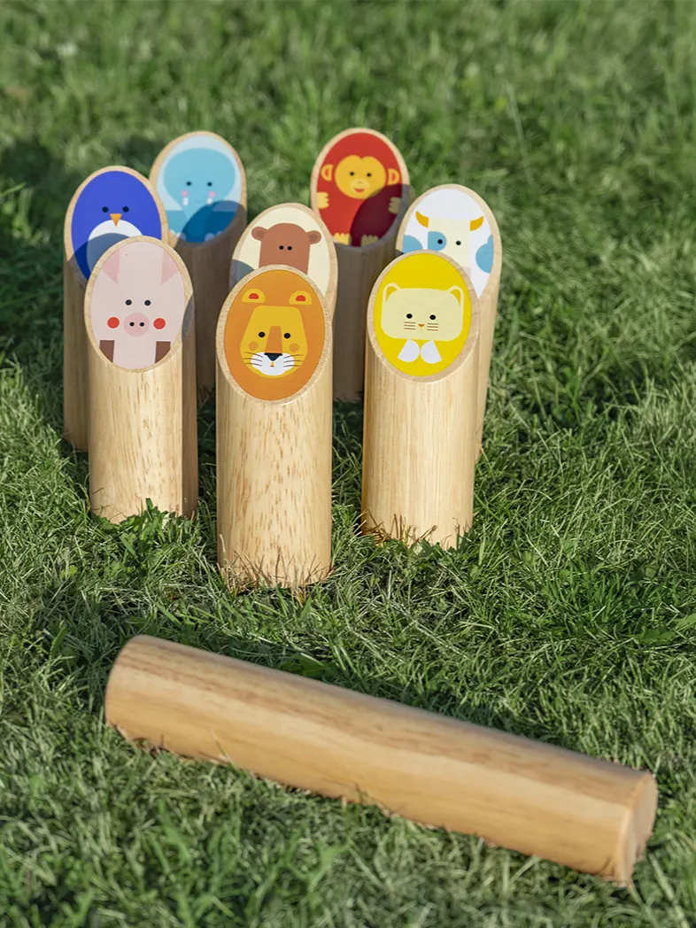 Djeco - drewniana gra zręcznościowa Nordyckie Kręgle Djeco - drewniana gra zręcznościowa Nordyckie Kręgle