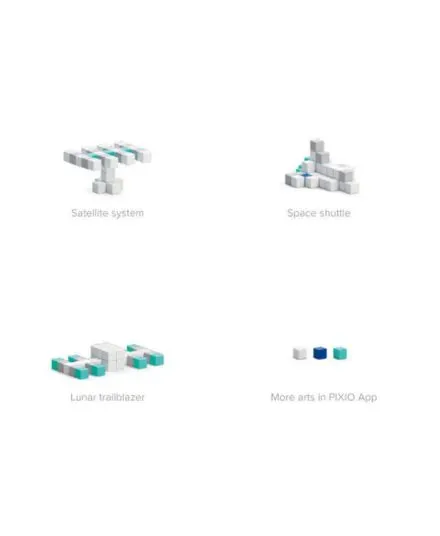 Pixio - klocki magnetyczne NASA space colony outpost Pixio - klocki magnetyczne NASA space colony outpost