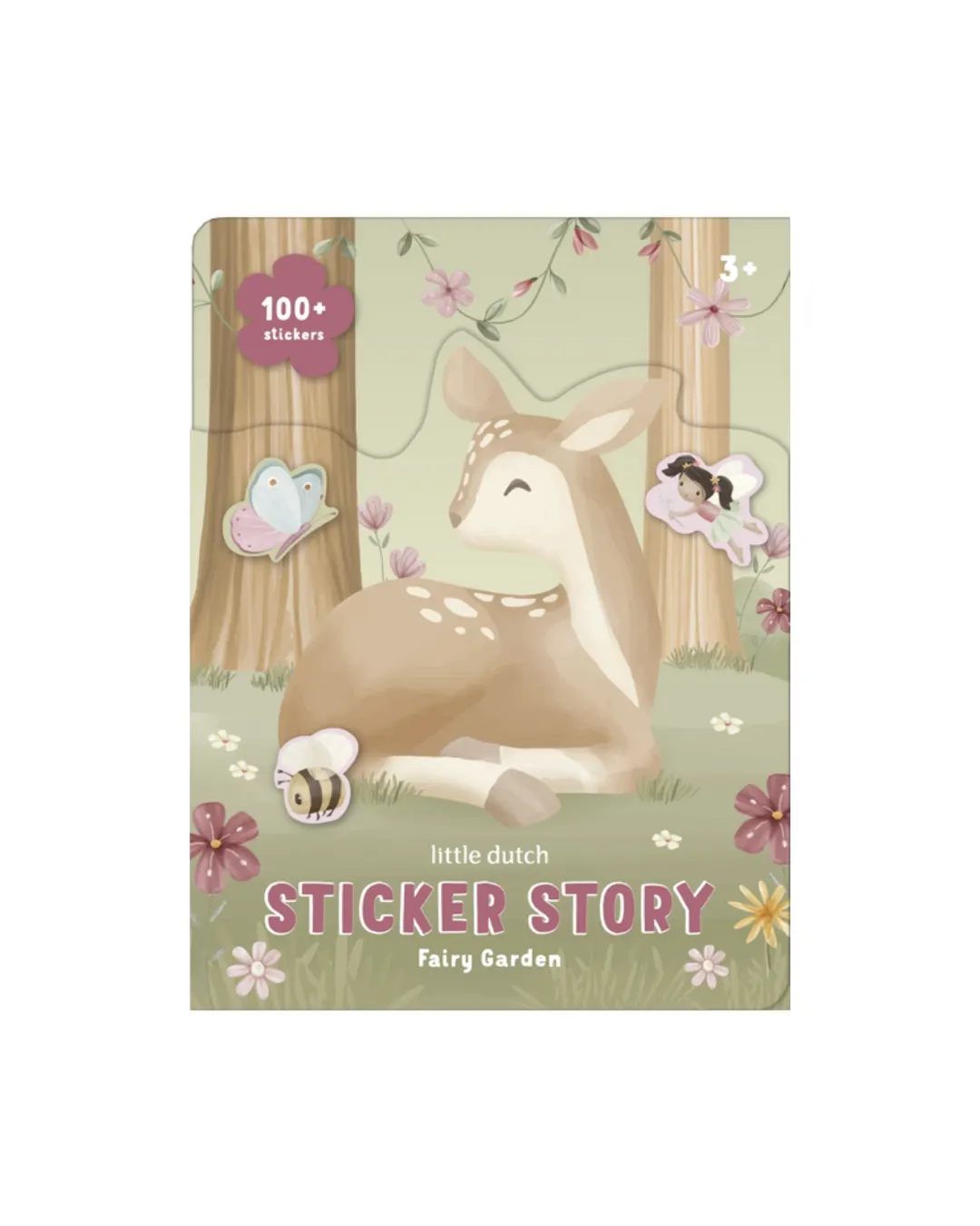 Little Dutch - Książeczka z naklejkami Fairy Garden