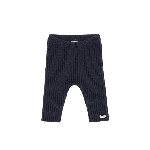 Donsje - spodnie dziecięce z wełny merino Nies Blue Marine Melange