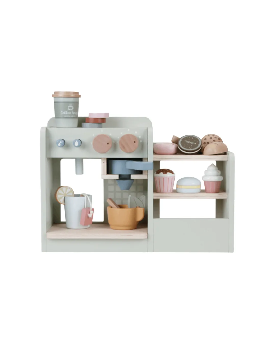 Little Dutch - drewniana kawiarenka dla dzieci z akcesoriami