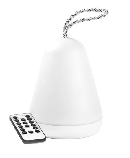 Rabbit & Friends - latarenka lampka z pilotem Biała