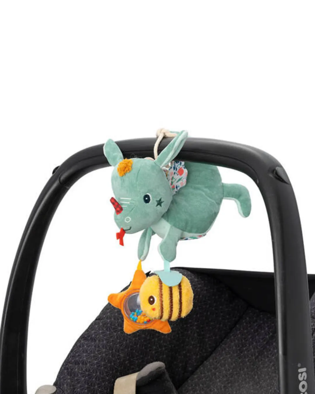 Lilliputiens - wielofunkcyjna przytulanka do powieszenia Smok Joe