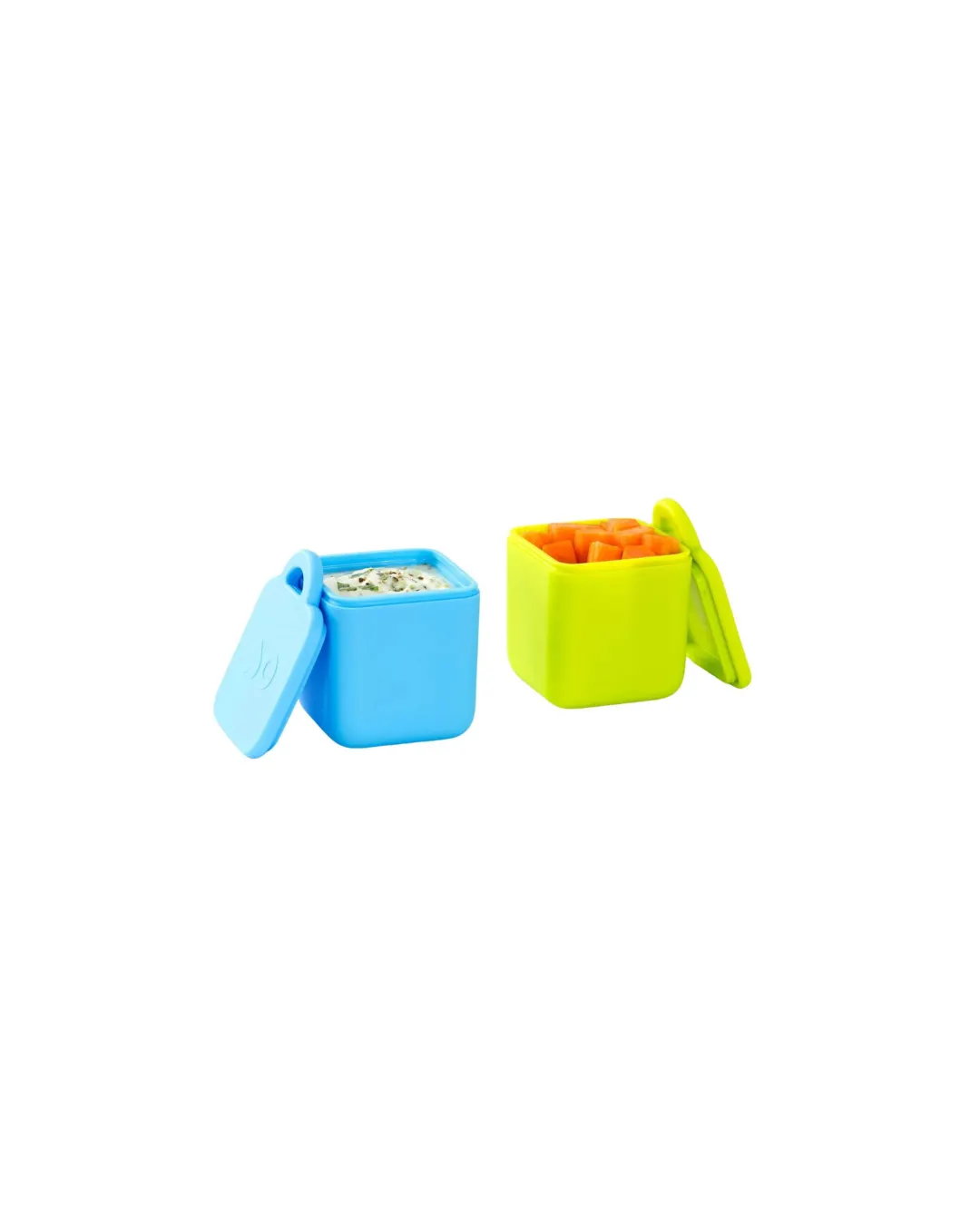 OMIE - OMIEDIP 2 szczelne pojemniczki Blue/Lime OMIE - OMIEDIP 2 szczelne pojemniczki Blue/Lime