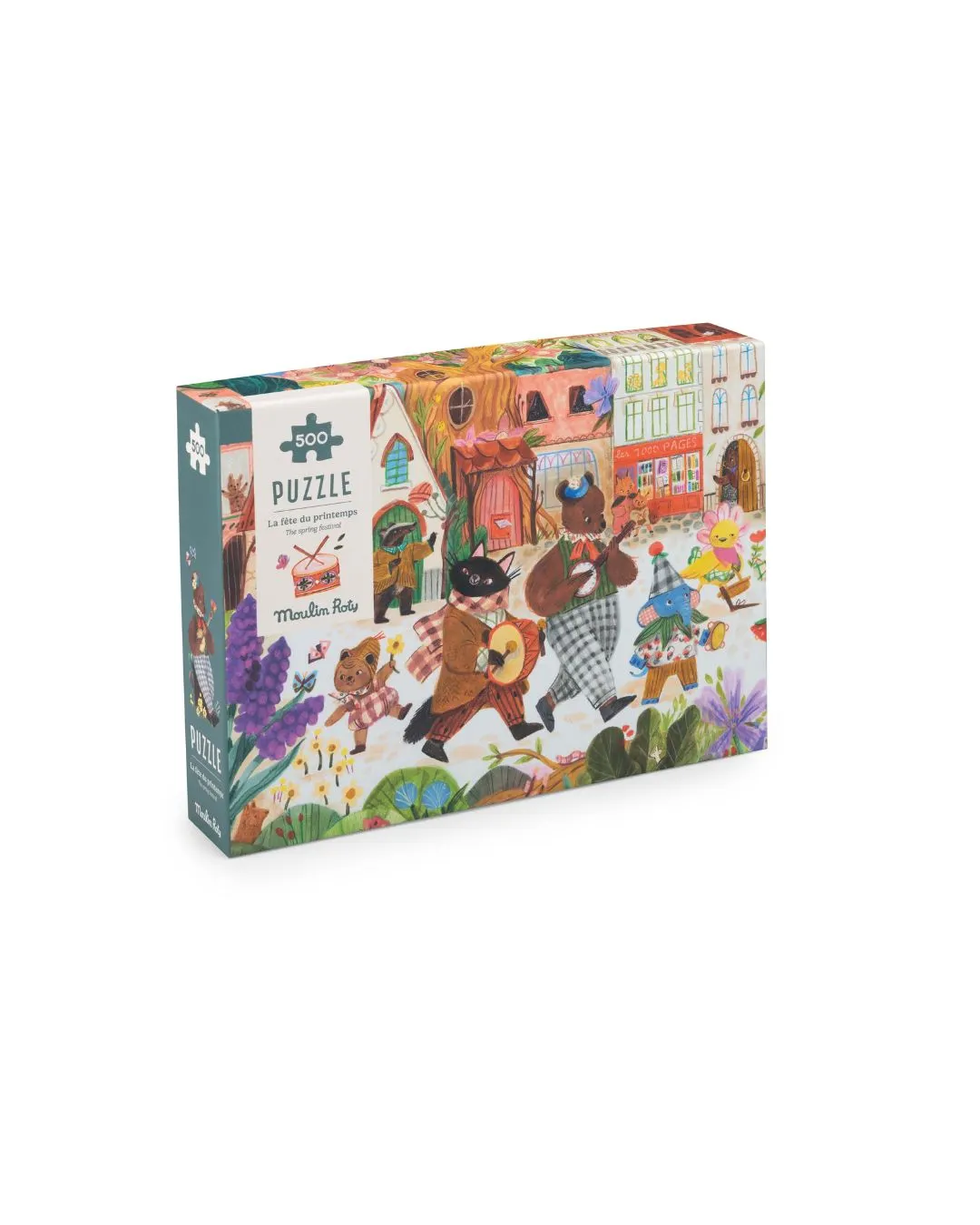 Moulin Roty - seria puzzle 500 elementów Festyn LES MINOUCHKAS Moulin Roty - seria puzzle 500 elementów Festyn LES MINOUCHKAS