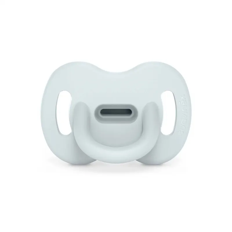 Suavinex - smoczek uspokajający fizjologiczny silikonowy SX Pro Colour Essence Jasnoniebieski 0-6m