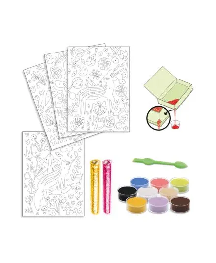 Djeco - zestaw artystyczny Leśny świat Djeco - zestaw artystyczny Leśny świat