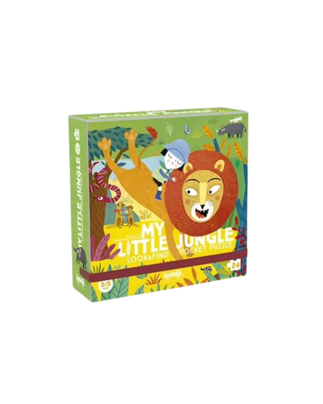 Londji - puzzle kieszonkowe Moja Mała Dżungla Londji - puzzle kieszonkowe Moja Mała Dżungla
