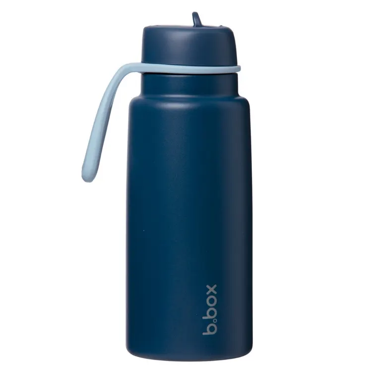 B.box - Butelka termiczna ze składanym ustnikiem – termos ze stali nierdzewnej 1l Midnight B.box - Butelka termiczna ze składanym ustnikiem – termos ze stali nierdzewnej 1l Midnight