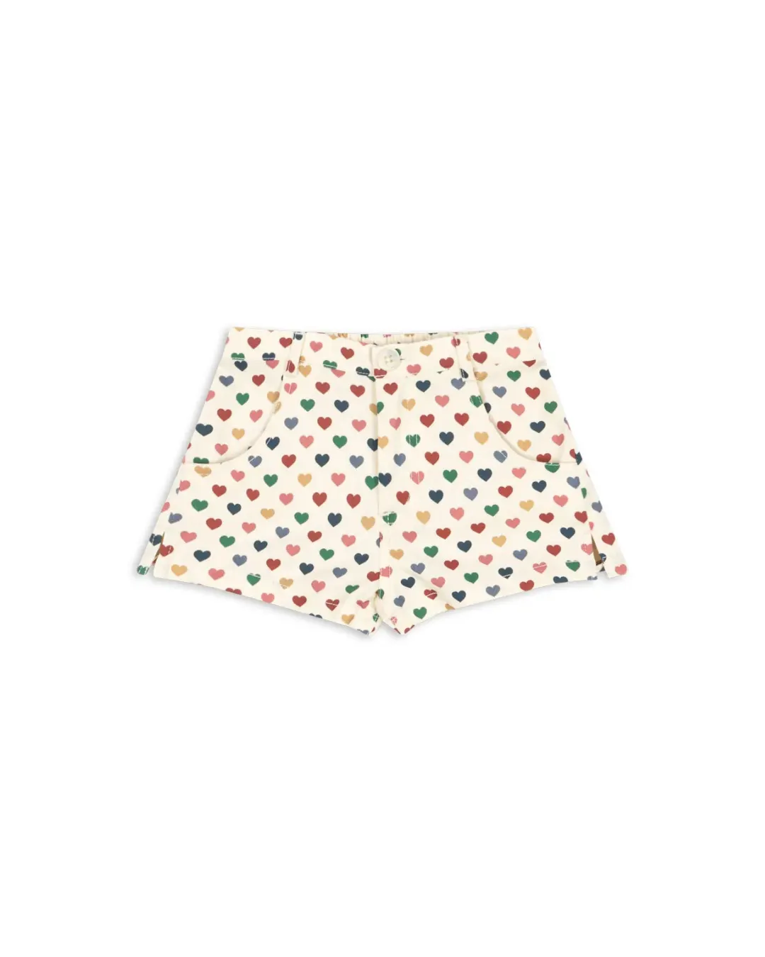 Konges Sløjd - szorty dziewczęce Frankie Mini Shorts GOTS Coeur Colore