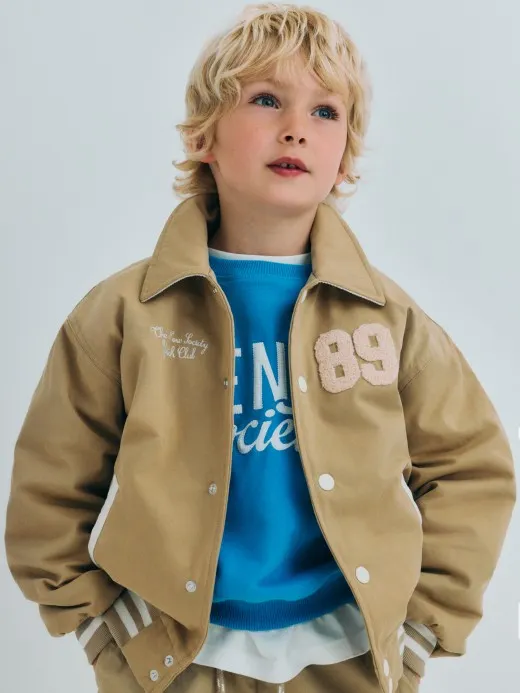 The New Society - kurtka bomberka Gorse Camel Sand