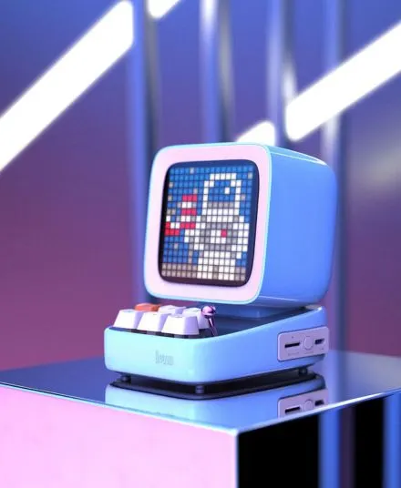 Divoom - głośnik mobilny Ditoo Pro Blue