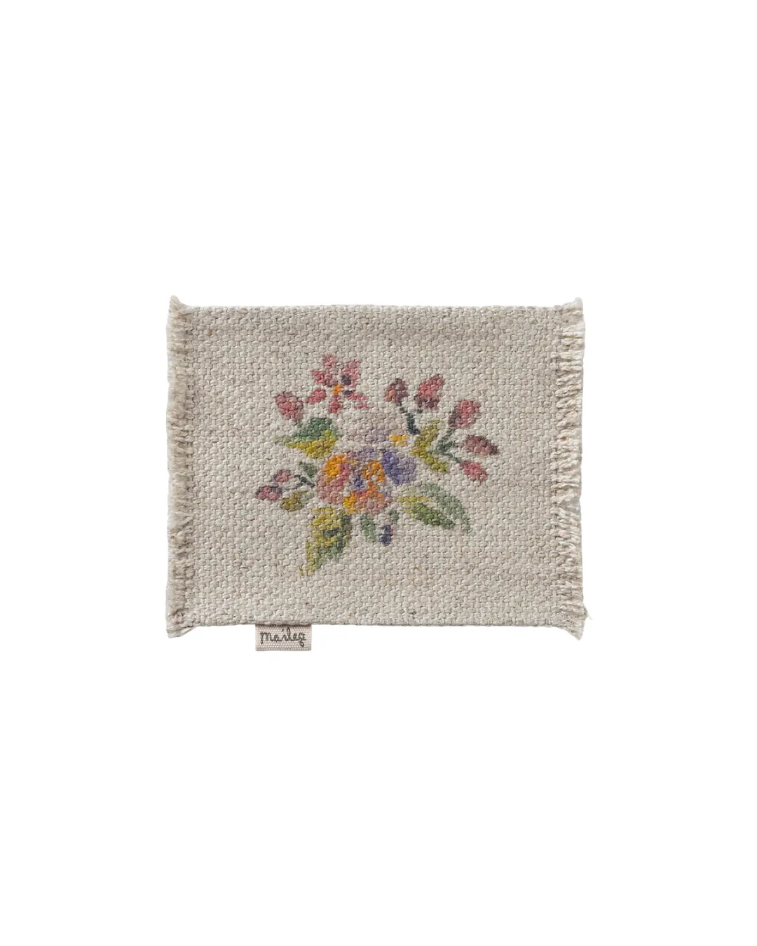 Maileg - mały dywanik w kwiatki dla myszek