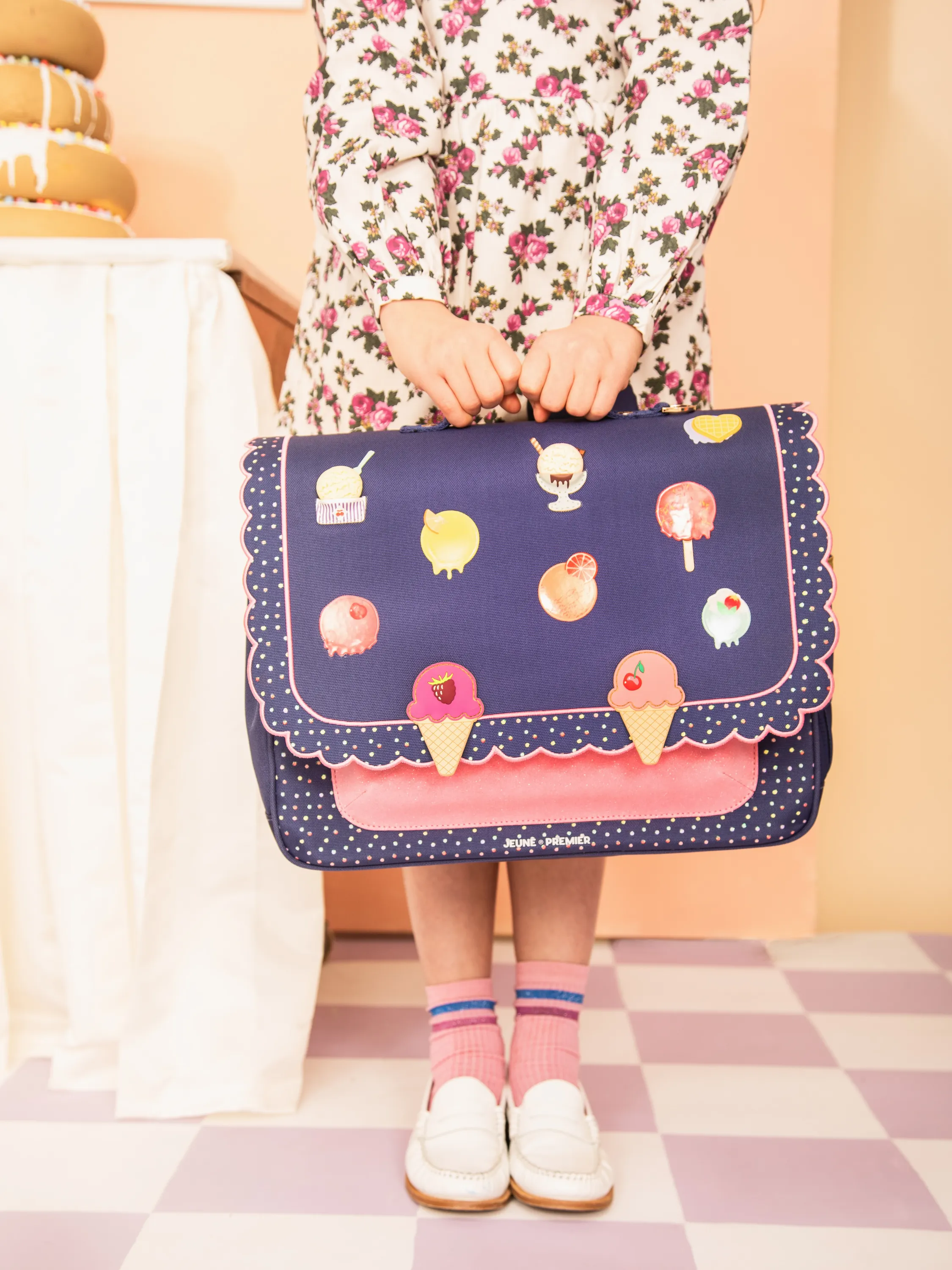 Jeune Premier - tornister szkolny It Bag Midi Disco Dip Jeune Premier - tornister szkolny It Bag Midi Disco Dip