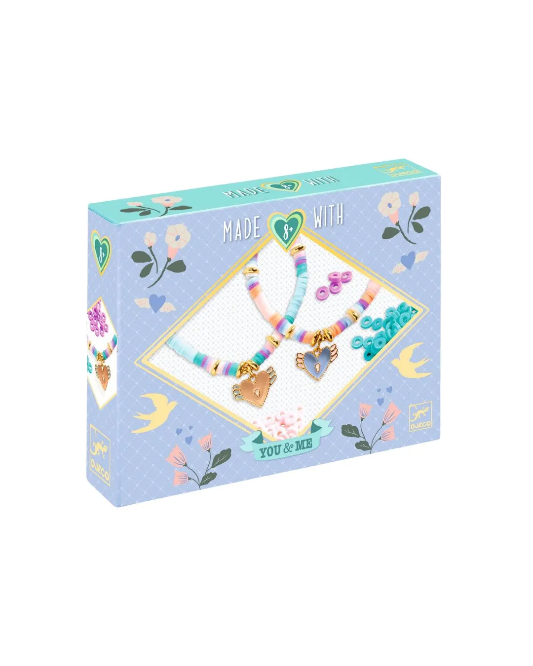 Zestaw do tworzenia bransoletki przyjaźni Djeco Serca