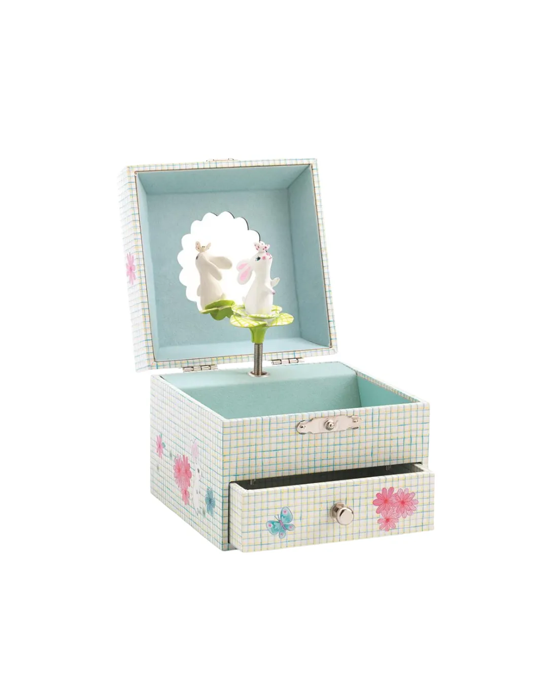 Djeco - drewniana szkatułka z pozytywką Sweet Rabbit Leo