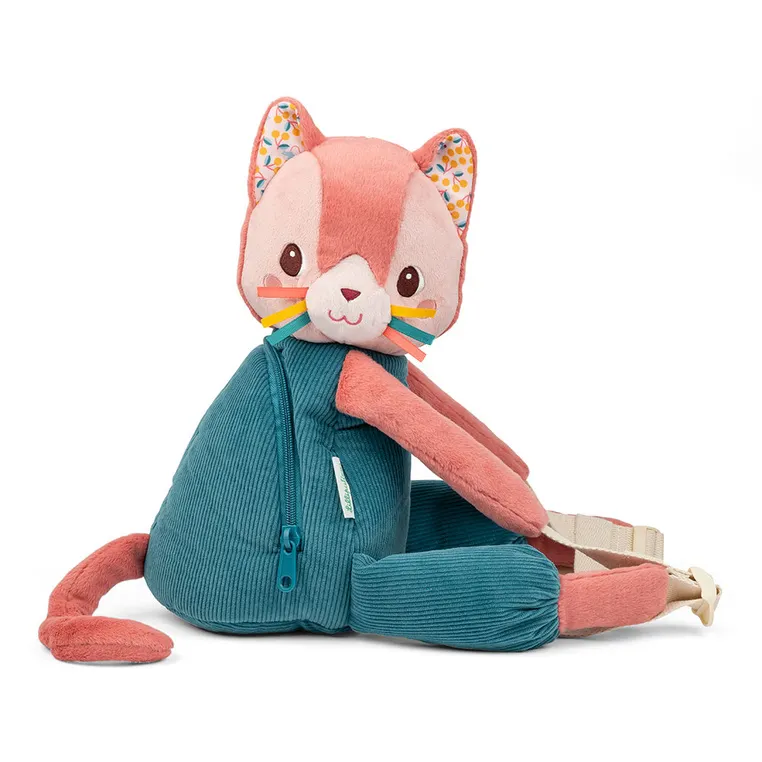 Lilliputiens - miękki plecak przytulanka Kotka Jeanne