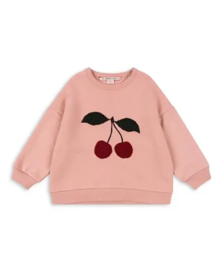 Konges Sløjd - bluza dziecięca dresowa Lou Sweatshirt OCS Mellow Rose Konges Sløjd - bluza dziecięca dresowa Lou Sweatshirt OCS Mellow Rose