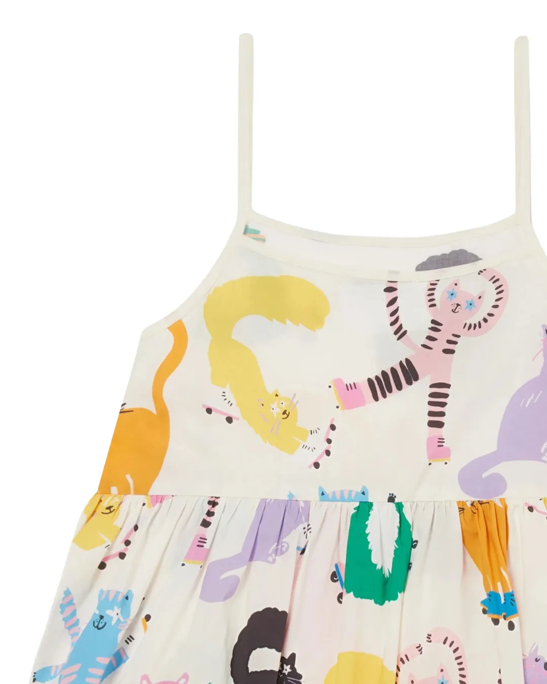 Stella McCartney - sukienka dziewczęca Cats Print Sleeveless Dress Stella McCartney - sukienka dziewczęca Cats Print Sleeveless Dress