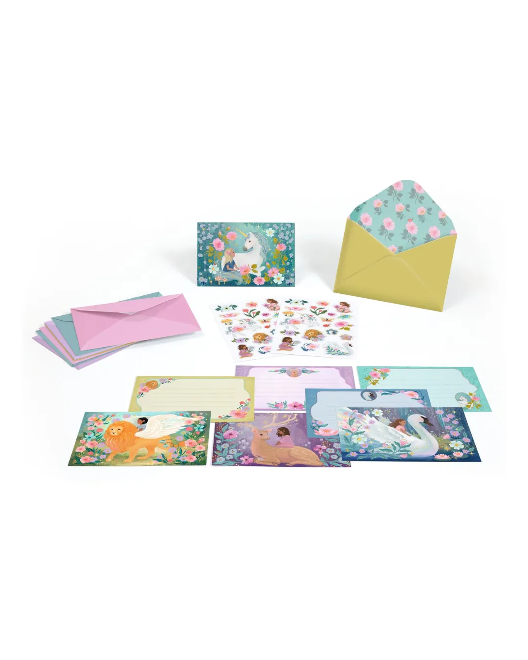 Djeco - zestaw do tworzenia zaproszeń Jednorożec