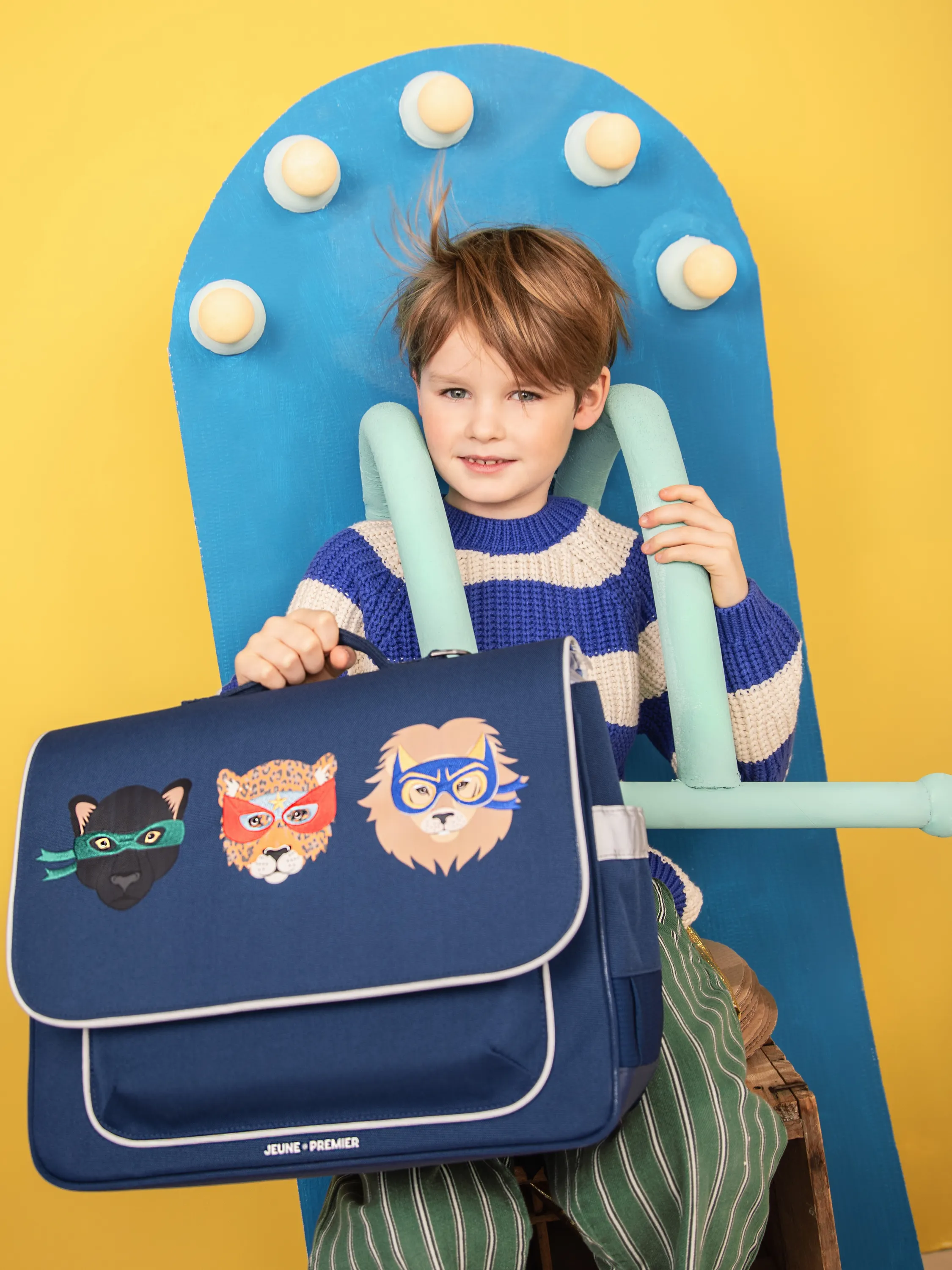 Jeune Premier - tornister szkolny It Bag Midi Supercats Jeune Premier - tornister szkolny It Bag Midi Supercats