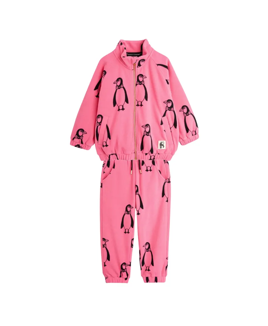 Mini Rodini - stylizacja Pinguin Fleece Pink Mini Rodini - stylizacja Pinguin Fleece Pink