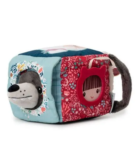 Lilliputiens - kostka wielofunkcyjna Wilk Louis Lilliputiens - kostka wielofunkcyjna Wilk Louis