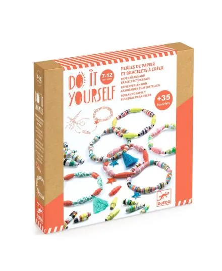 Djeco - zestaw zrób to sam - biżuteria bransoletki Djeco - zestaw zrób to sam - biżuteria bransoletki
