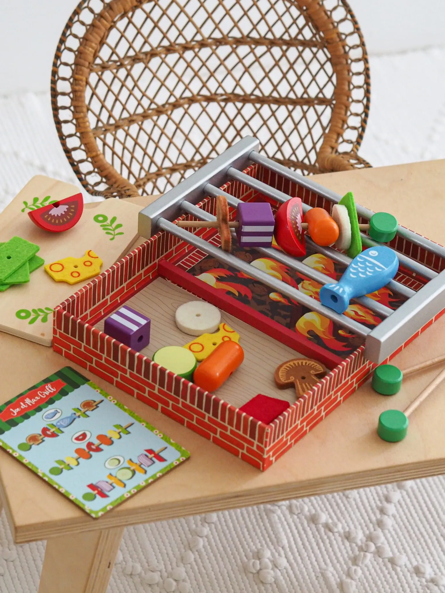 Djeco - drewniana zabawka dla dzieci Szaszłyki 