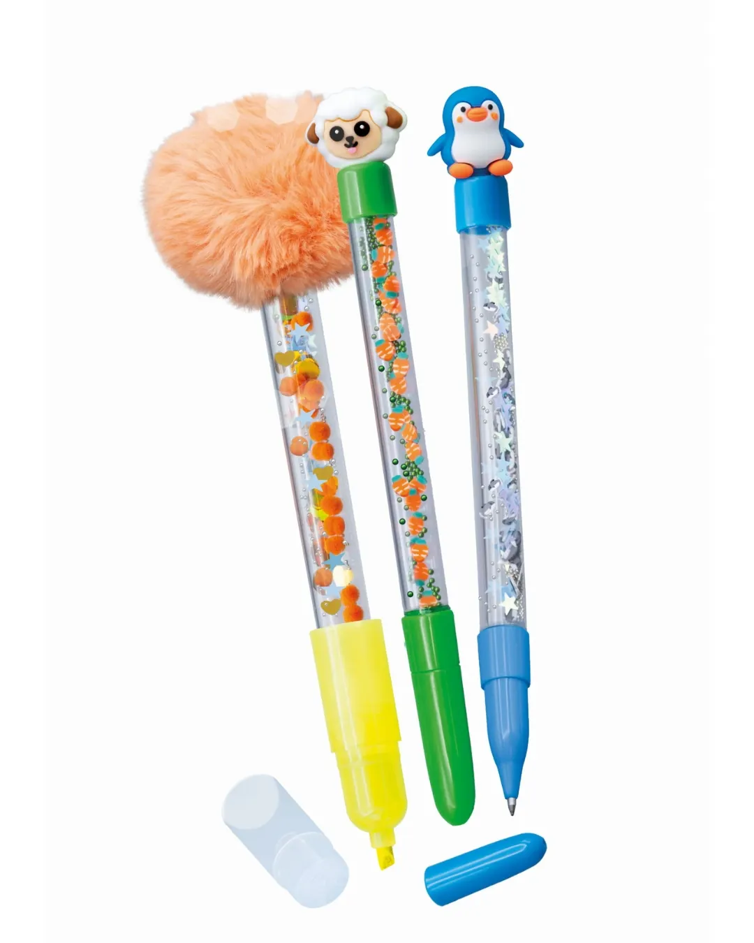 Buki - zestaw DIY - długopisy i mazak Zwierzątka