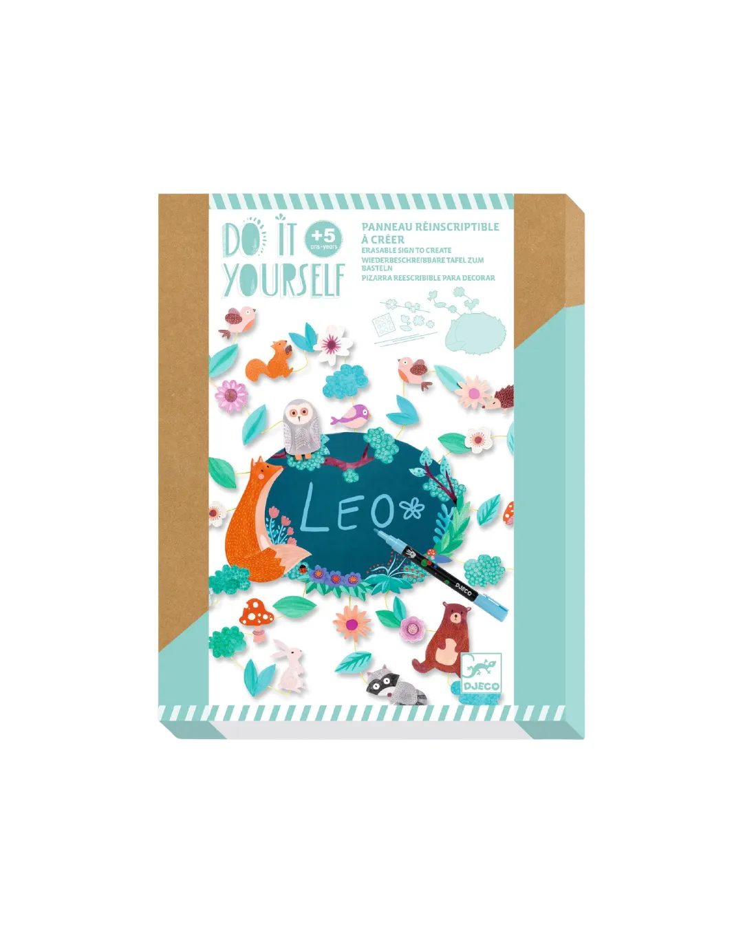 Djeco - zestaw zrób to sam - Tablica do pisania Las