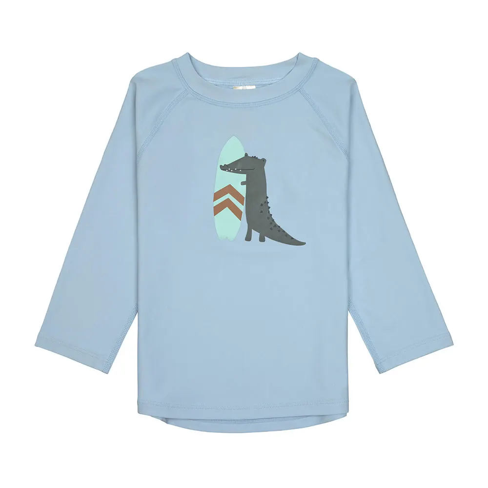 Lassig - dziecięca koszulka z długim rękawem Rashguard LSF UV Crocodile sky blue Lassig - dziecięca koszulka z długim rękawem Rashguard LSF UV Crocodile sky blue