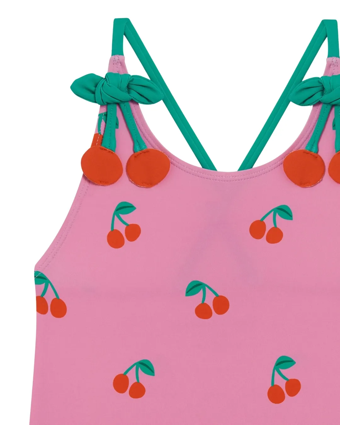 Stella McCartney - kostium kąpielowy jednoczęściowy Cherry Print Swimsuit