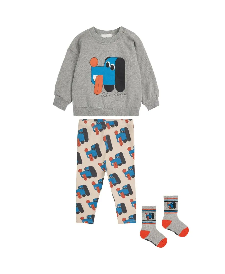 BOBO CHOSES - stylizacja niemowlęca Doggy Mate BOBO CHOSES - stylizacja niemowlęca Doggy Mate