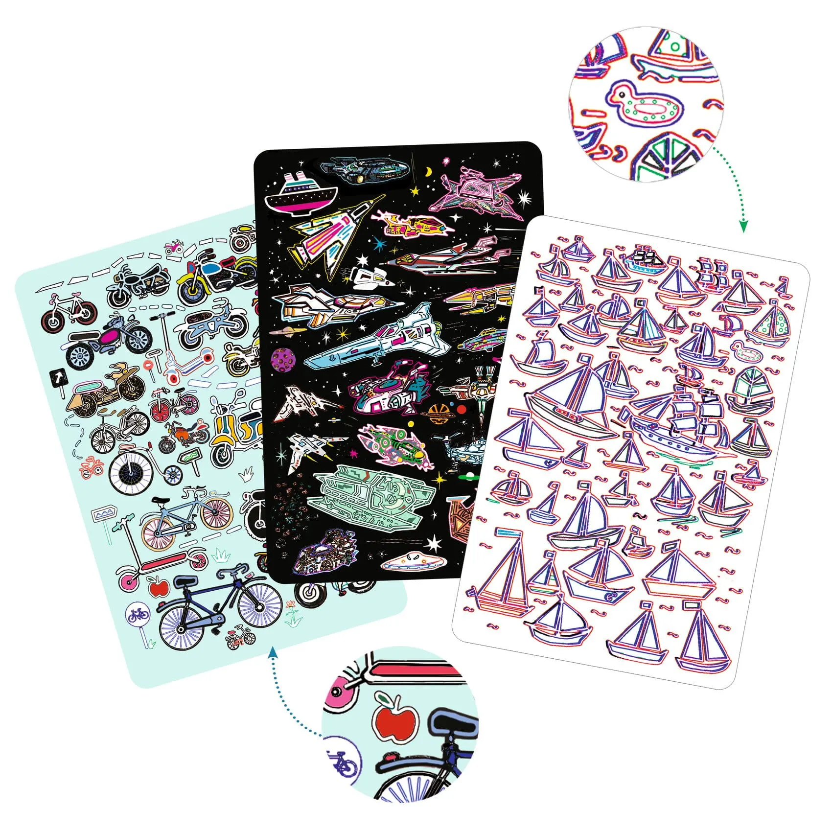 Djeco - gra karciana Myster Travel