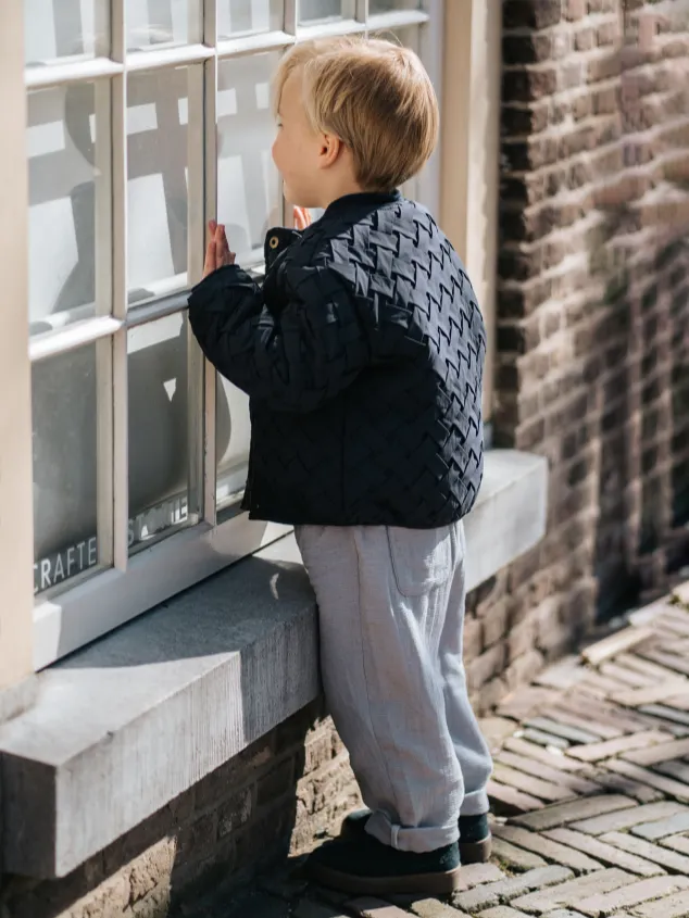 Donsje - spodnie dziecięce Istian Foggy Blue