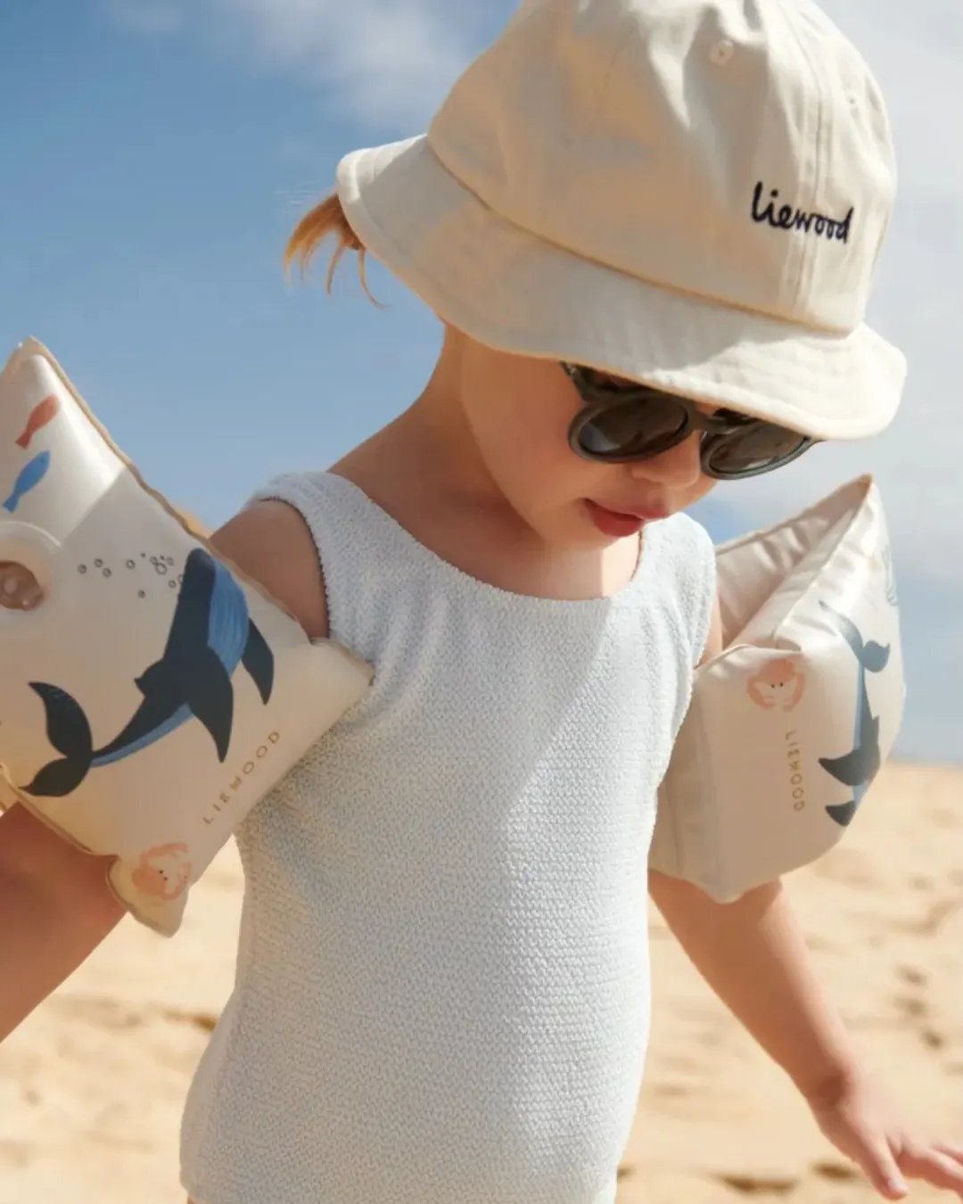 Liewood - rękawki do pływania Shirley Sea Creature Sandy