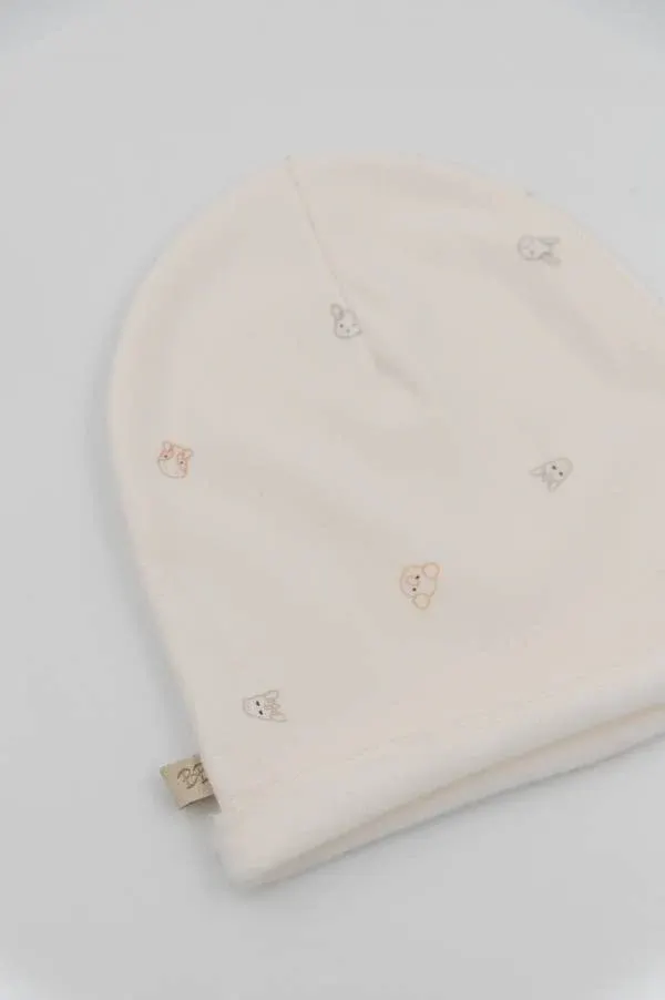 Bamboom - bambusowa cienka czapka niemowlęca Pure Animal Friends