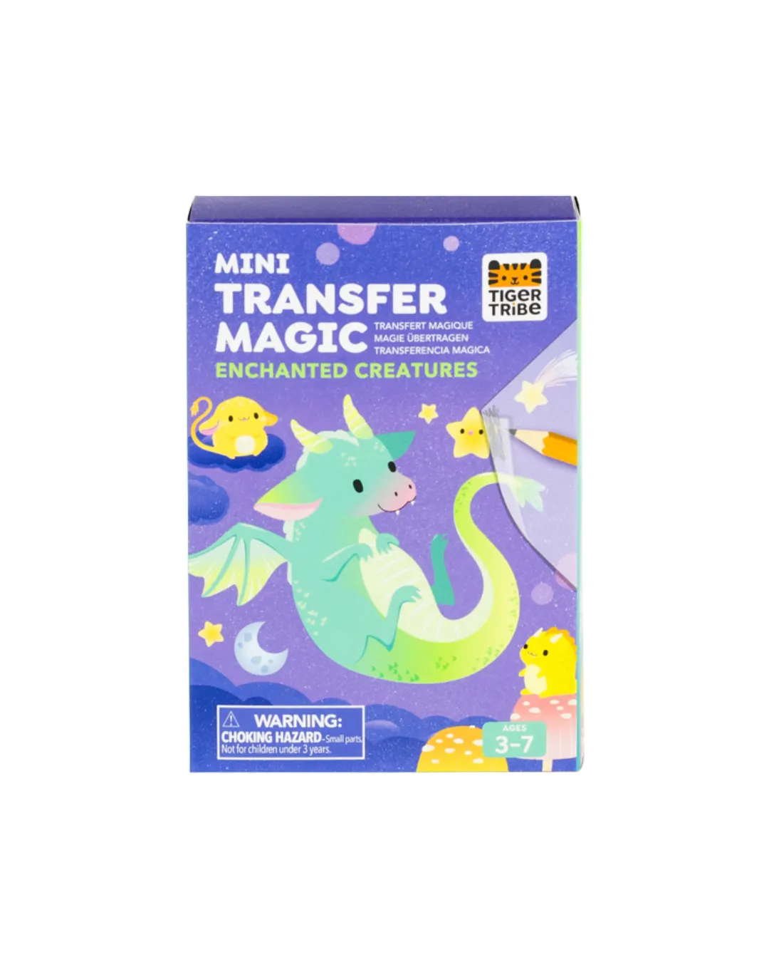 Tiger Tribe - zestaw z folią transferową Zaczarowane Stworzenia