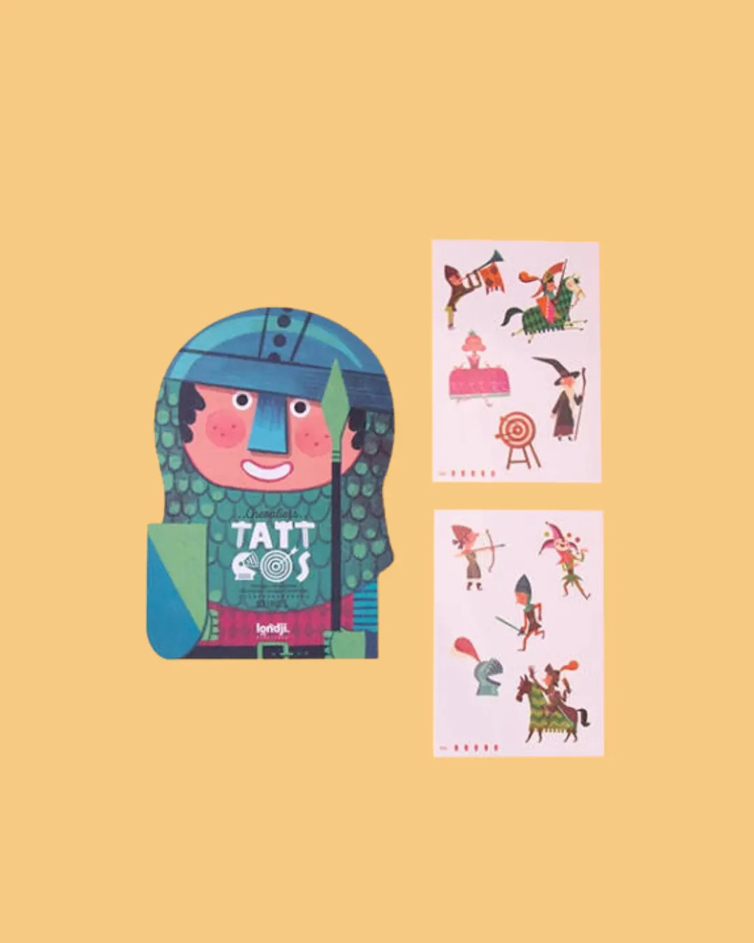 Londji - tatuaże zmywalne dla dzieci Rycerze Chevaliers