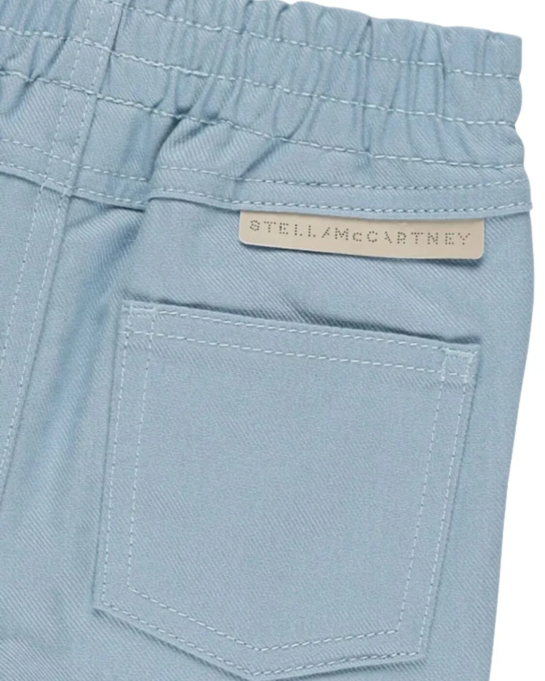 Stella McCartney - bawełniane spodnie dla chłopca z twillu