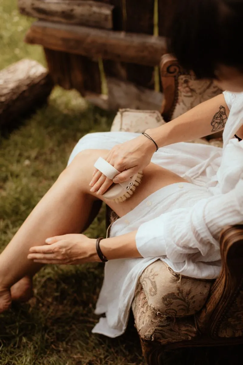 My Memi - szczotka tampico do masażu ciała na sucho