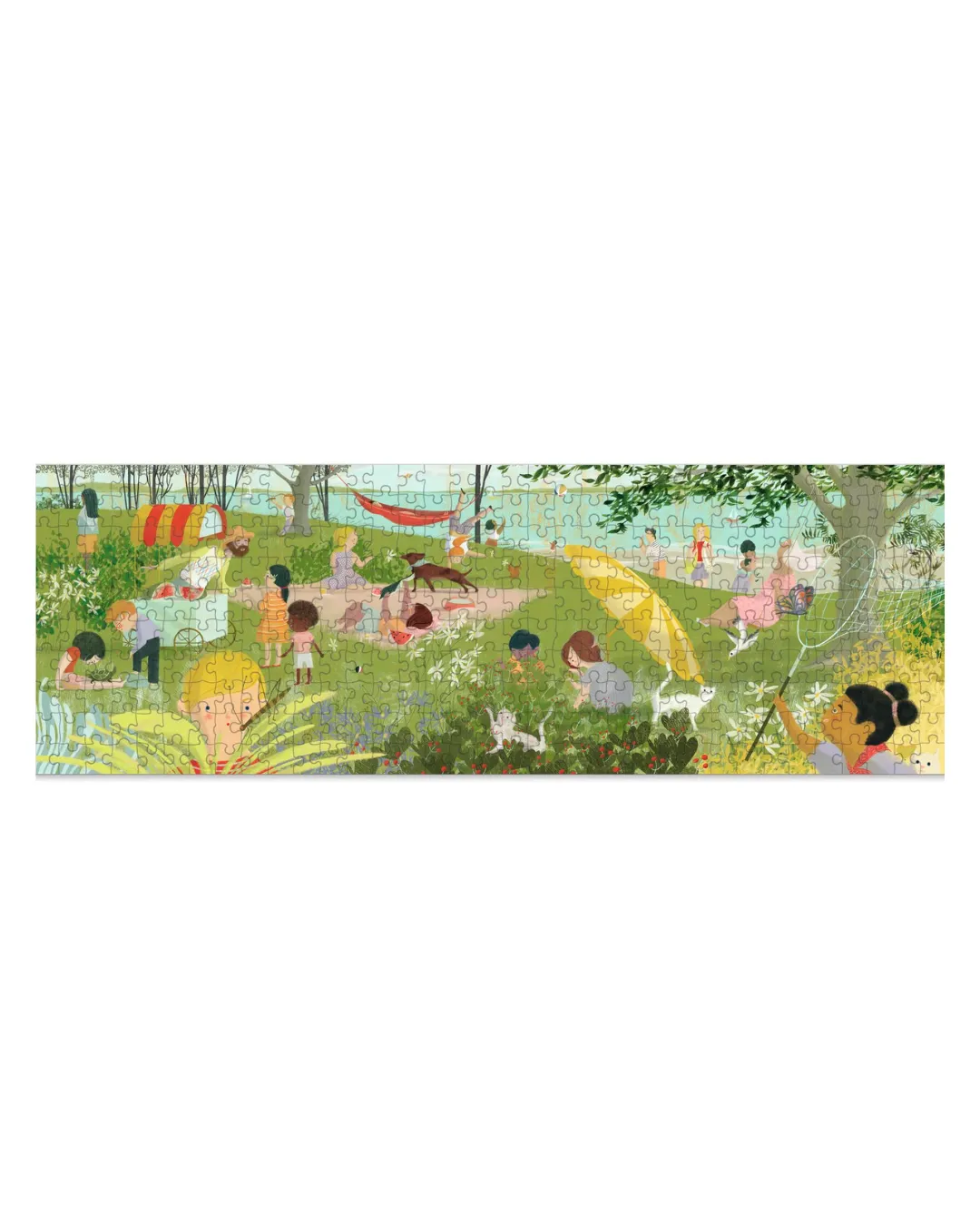 Djeco - puzzle tekturowe Letni Dzień 350 elementów