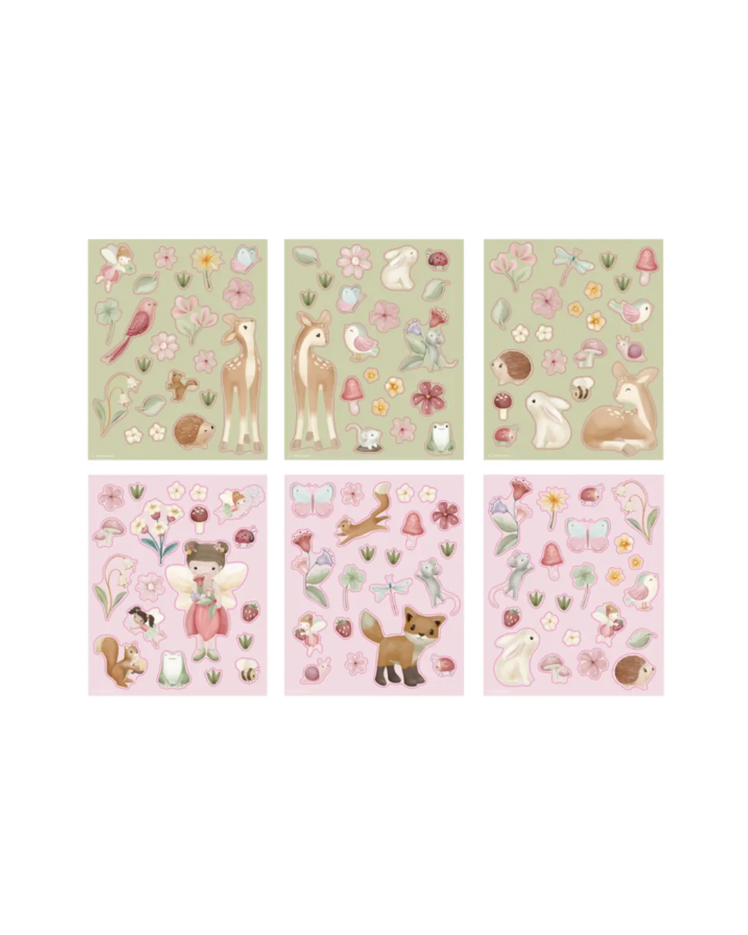 Little Dutch - Książeczka z naklejkami Fairy Garden