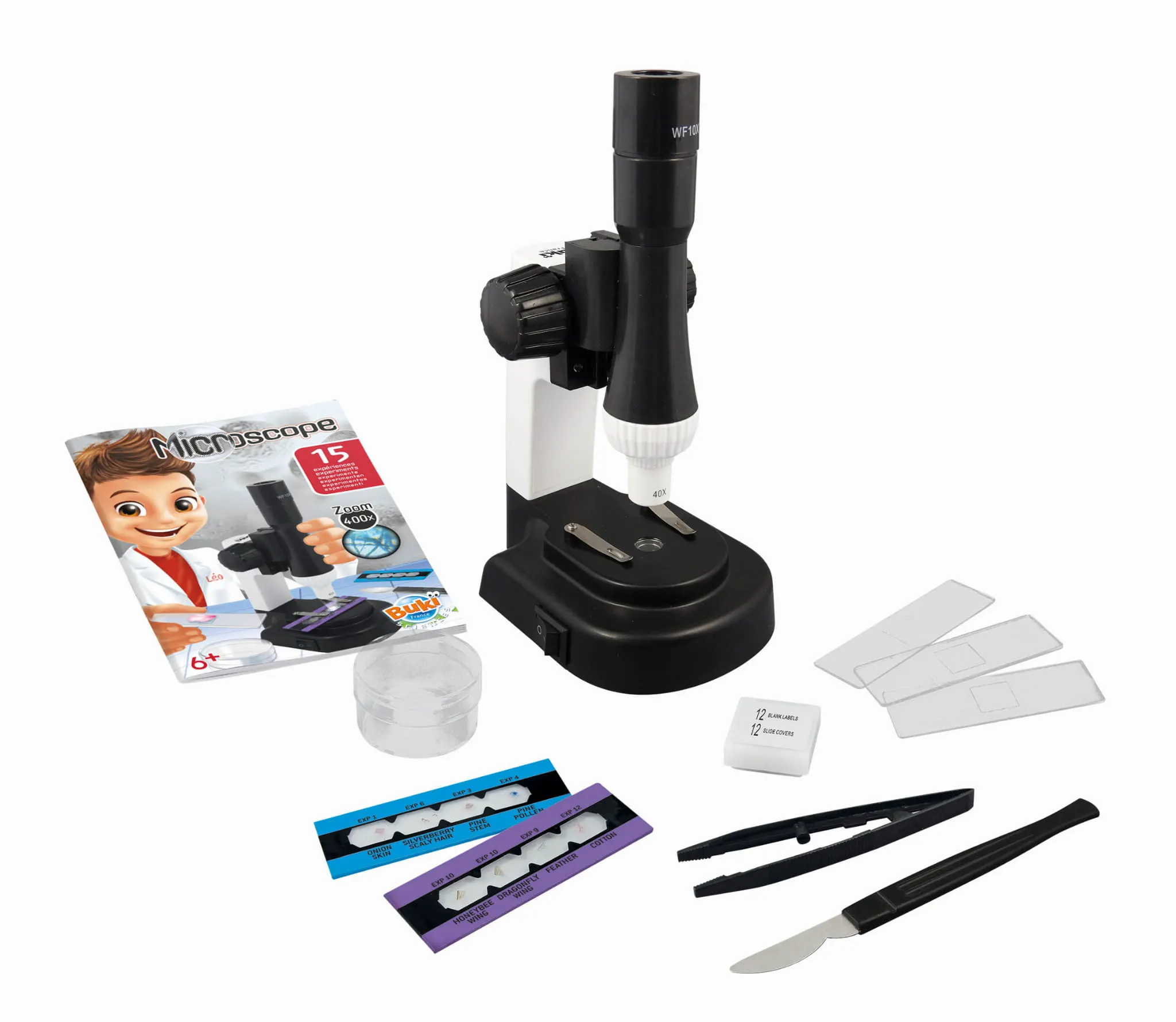 Buki - mikroskop 15 doświadczeń Buki - mikroskop 15 doświadczeń