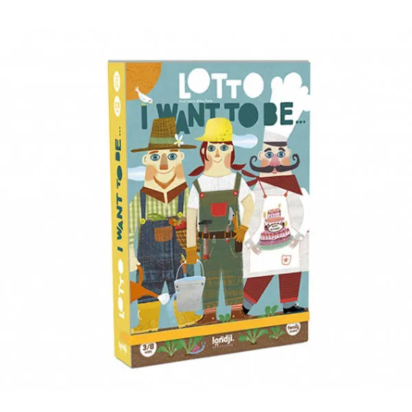 Londji - gra Lotto dla dzieci "I want to be..." Zawody