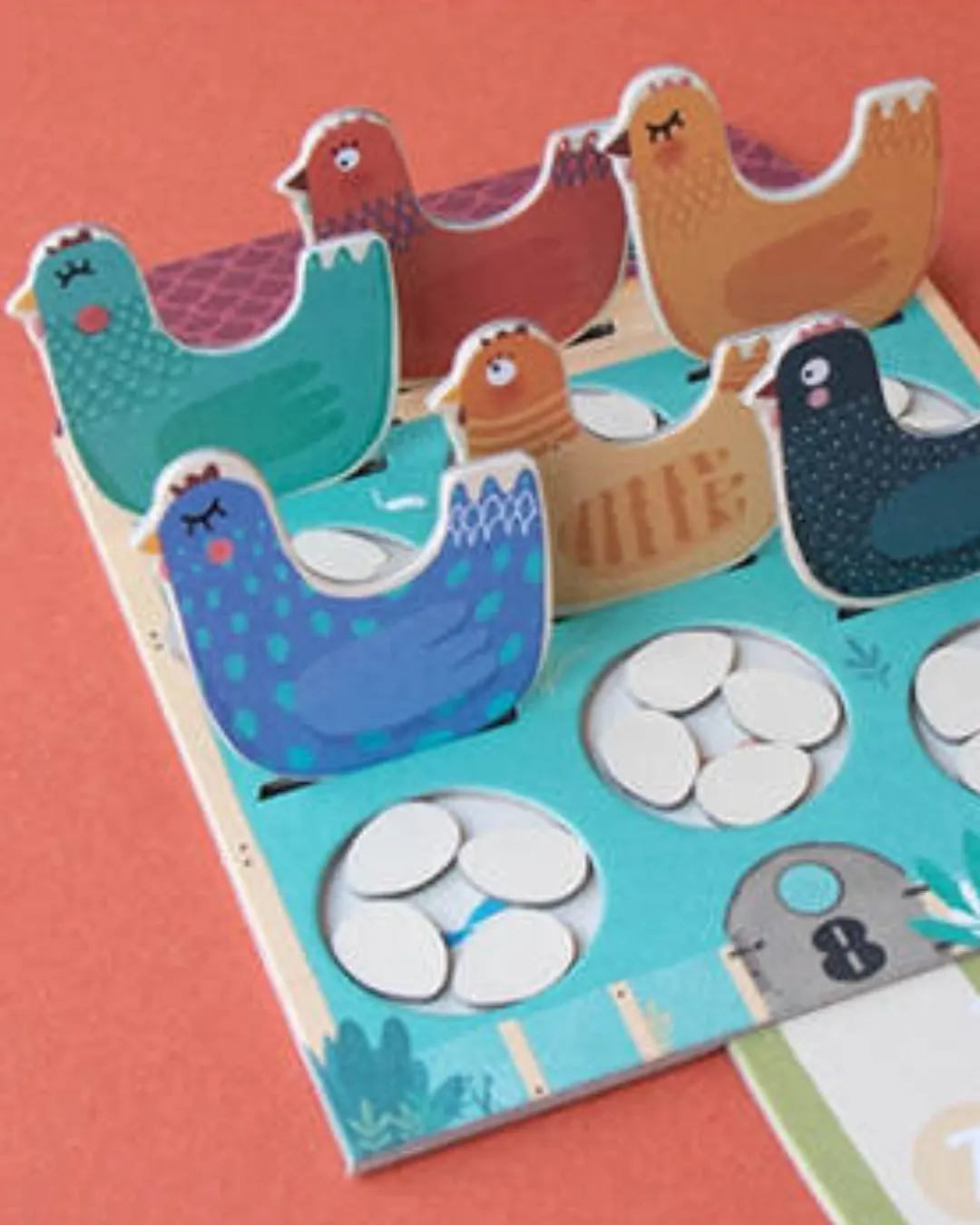 Londji - gra kieszonkowa Cluck, Cluck! Fox! Puk Puk, tu lisek!