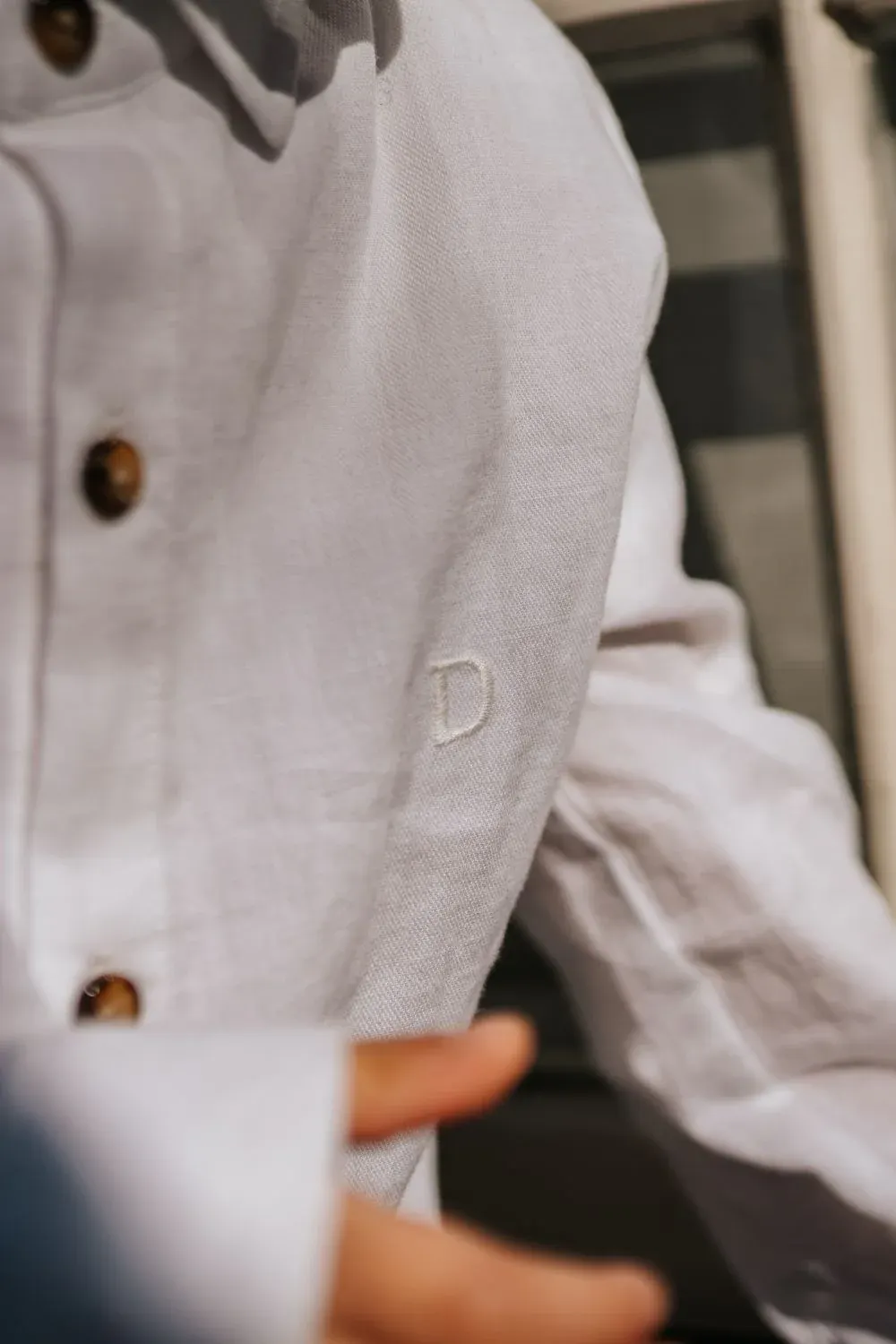 Donsje - biała koszula dziecięca Chee Shirt Donsje - biała koszula dziecięca Chee Shirt