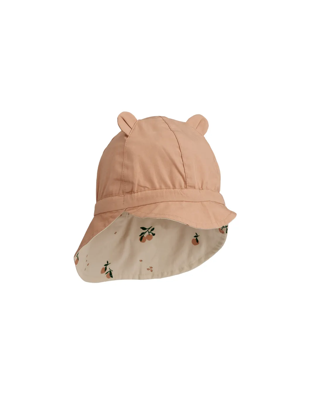 Liewood - dwustronny kapelusz przeciwsłoneczny Gorm z uszami peach seashell pale tuscany Liewood - dwustronny kapelusz przeciwsłoneczny Gorm z uszami peach seashell pale tuscany