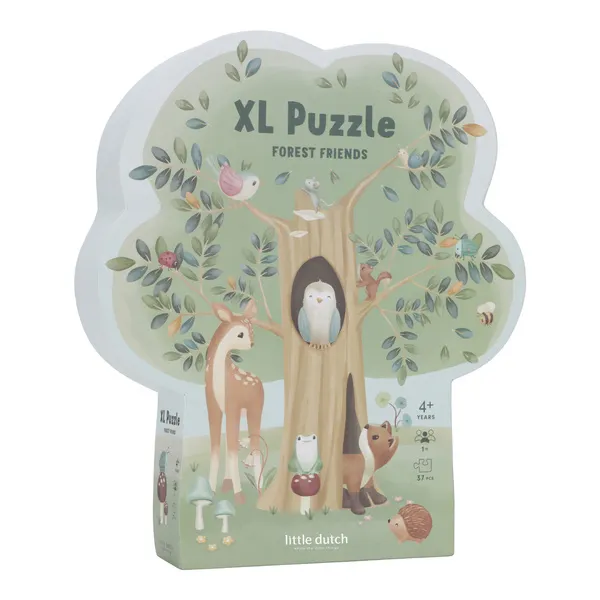 Little Dutch - puzzle XL Forest Friends FSC